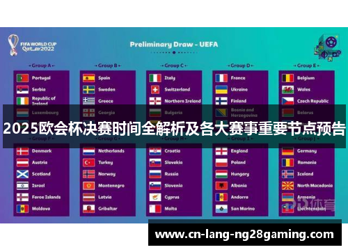 2025欧会杯决赛时间全解析及各大赛事重要节点预告