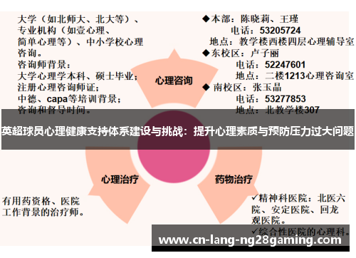 英超球员心理健康支持体系建设与挑战:提升心理素质与预防压力过大问题 英超球员心理健康支持体系建设与挑战:提升心理素质与预防压力过大问题